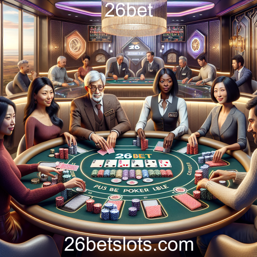 Pôquer Ao Vivo: A Experiência Imersiva no 26bet